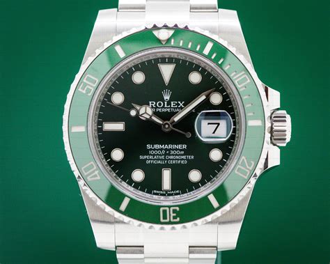 rolex submariner grün|rolex submariner green dial price.